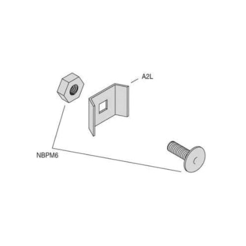 ATKORE Atkore CH3 Bottom Connector 18 x 24 mm (10 per Package)