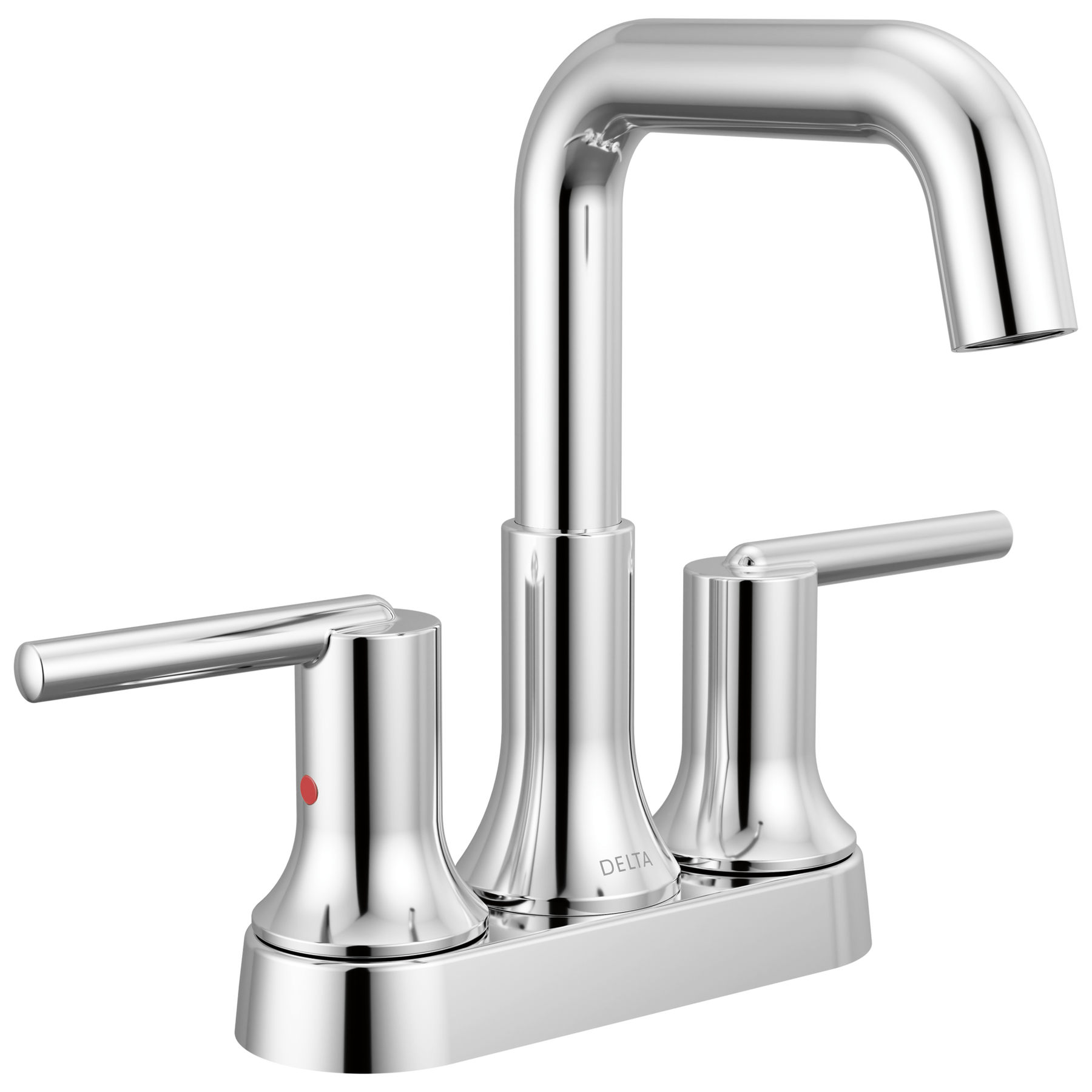 DELTA FAUCET Delta Faucet 2554-MPU-DST Trinsic Centerset Bathroom Faucet 1.2 Gpm (4 in.)