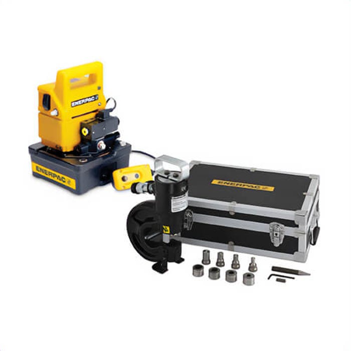 ENERPAC Enerpac SP35SP Hydraulic Punch and Standard Die Set 115 VAC (35 Ton / 1 Pack / PUD-1100B)