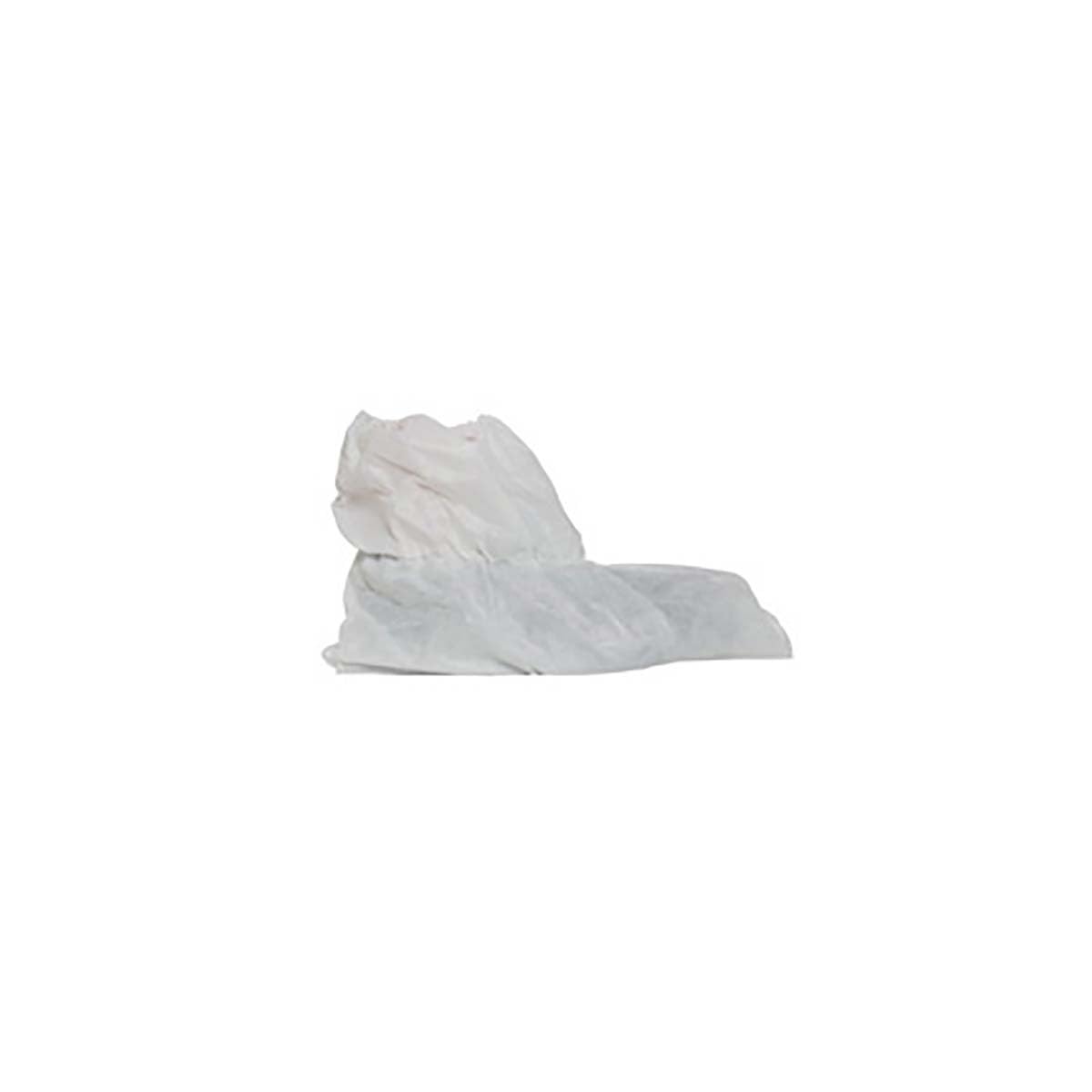 DuPont PE444SWHXL010000 Boot Covers XL White Polyethylene Coated Spundbond Polypropylene Elastic