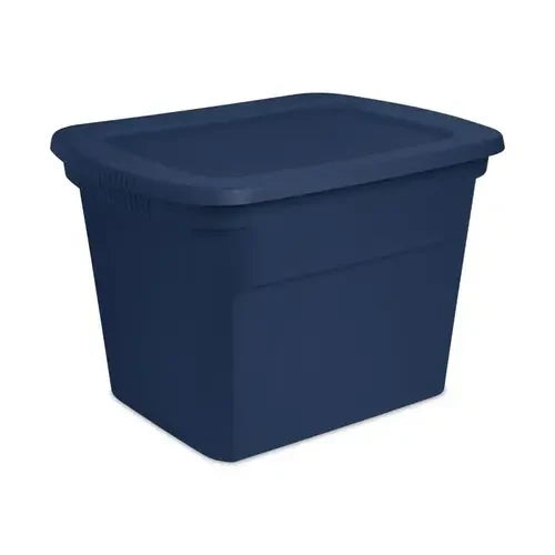 STERILITE Sterilite 17317408 Industrial Tote 18 Gallon (23-1/2 x 18-3/8 x 16-1/8 in) Pack of 8 52VN72
