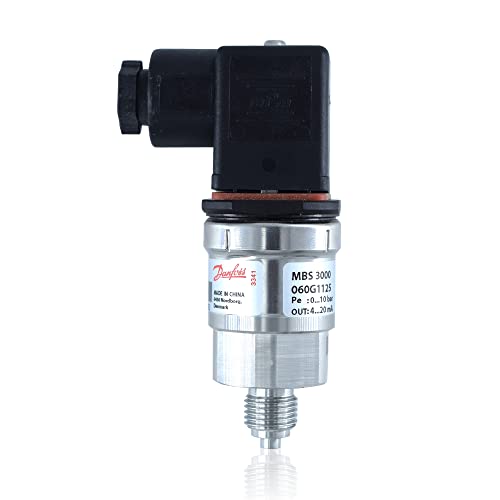 Danfoss 060G1125 MBS 3000-2011-1A1B04-0 Pressure Transmitter 0-10 BAR 4-20MA G1/4 Male Conn DIN Plug PG9 ATEX