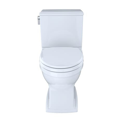 Toto CST494CEMFRG#01 Connelly Two-Piece Elongated Dual-Max 1.28 and 0.9 GPF Universal Height Toilet with CEFIONTECT and Right Lever