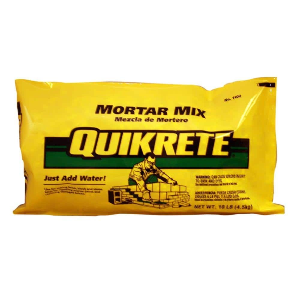 QUIKRETE Quikrete 110210 Mix Mortar Ready to Use 10 lb Bag