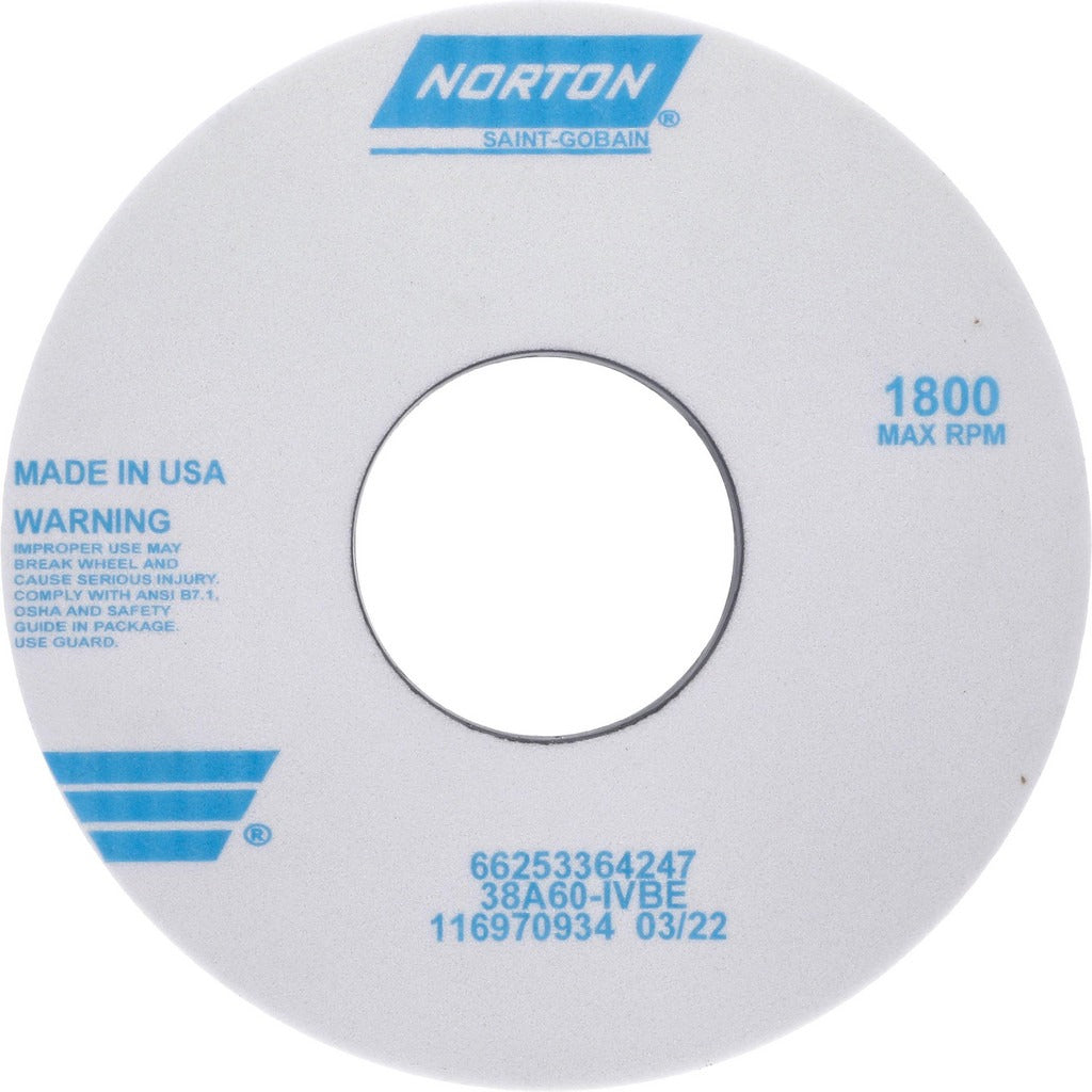 NORTON Norton 66253364247 Surface Grinding Wheel 14in 60 Grit