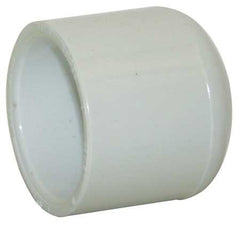 Mueller 447-007 Pipe Cap 3/4 Inch Socket SCH 40 280 PSI PVC White 140 Deg F