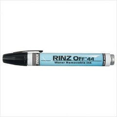 Dykem 44109 Rinz-Off Black Broad Marking Pen 1 Count (Pack of 12)