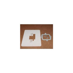 Honeywell 209635B Decorator Cover Plate For Use with T8400/T8401 Premier White 5-3/4 X 5-3/4