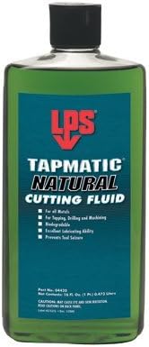 LPS 44220 Tapmatic Natural Cutting Fluids, 16 oz, Clear Green Pack of 12