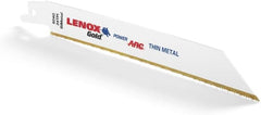 Lenox 21072624GR Gold Power Arc Reciprocating Saw Blade 6-inch 24 TPI 5-Pack