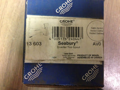 GROHE 13603AV0 Seabury 6 Diverter Tub Spout Satin Nickel