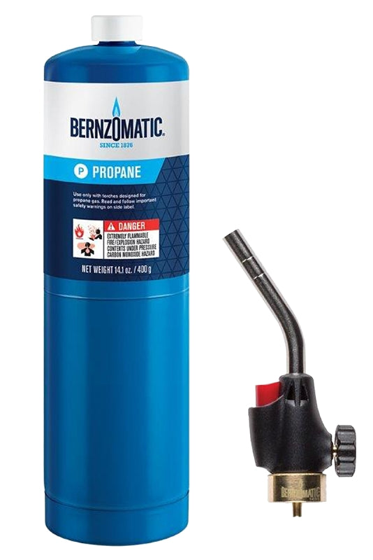 BERNZOMATIC Bernzomatic WK2301 Utility Torch Kit 14.1 oz Propane Cylinder