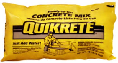 QUIKRETE Quikrete Companies 110110 Concrete Mix 10 Lb