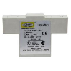 Hubbell HBLAC1 Break After Main Break Safety Enclosure Auxiliary Contact