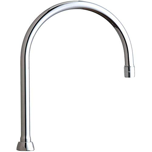 Chicago Faucets GN8AE3JKABCP Gooseneck Spout 2.2 gpm