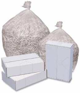 Pitt Plastics PHD60MC NATURAL Trash Can Liners SIZE 38x58 THICKNESS 11.0MIC Bags per case 200