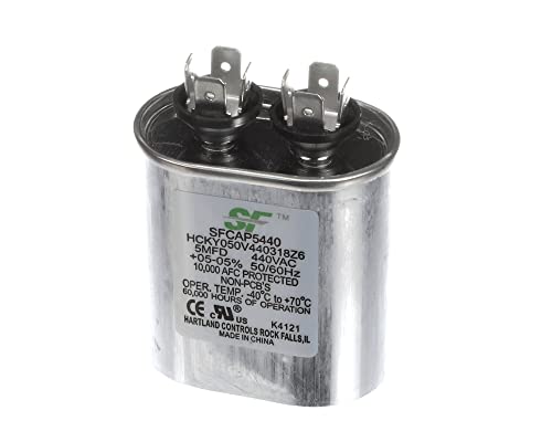 Trane SFCAP5440 370v 5 MFD Oval Fan Capacitor