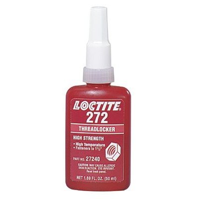 Loctite 195542 272 Threadlocker High Temp/High Strength 250 mL Up to 1-1/2 in Thread