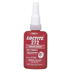 Loctite 195542 272 Threadlocker High Temp High Strength 250 mL Up to 1-1/2 in Thread Red