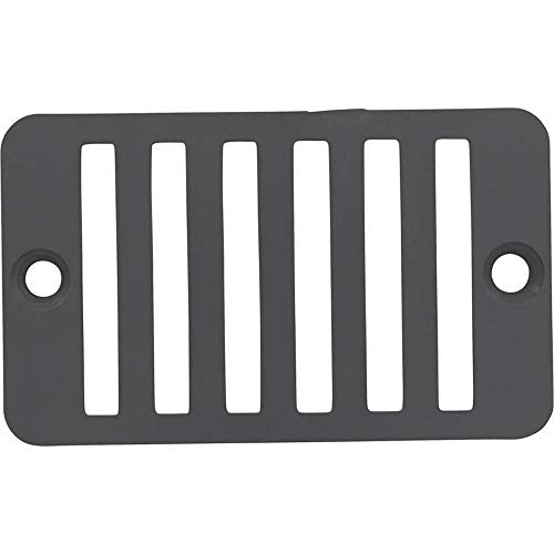 Custom Molded Products 25533-001-010 Rectangular Grate with Screws Gray Replacement 25533-001-010