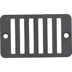 Custom Molded Products 25533-001-010 Rectangular Grate with Screws Gray Replacement 25533-001-010