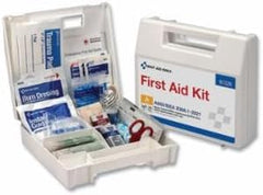 First Aid Only 91326: 25 Person Ansi 2021 Class A, Plastic First Aid Kit with Dividers