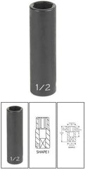 Grey Pneumatic 1010MD 3/8 Drive x 10mm Deep Socket