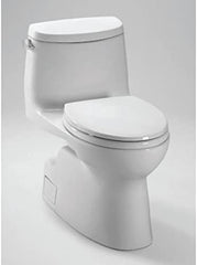 TOTO CST614CEFGAT40#01 Carlyle II 1.28 GPF One Piece Elongated Toilet with Left Hand Lever