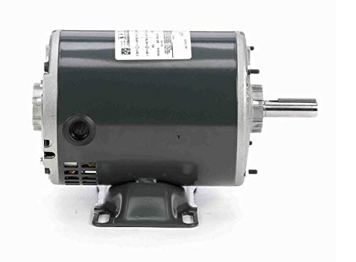 Marathon MS022 56 Frame Open Drip Proof 56S17D2046 General Purpose Motor, 1/2 hp, 1800 RPM, 115 VAC, 1 Split Phase, 1 Speed, Ball Bearing, Rigid Base