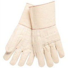 MCR Safety 9132K Hot Mill Cotton Heavy Weight Men's Gloves with 2-1/2-Inch Band Top Large PK12