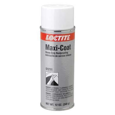 Loctite 209750 Maxi-Coat Brown Solvent Scent 12oz Aerosol Can