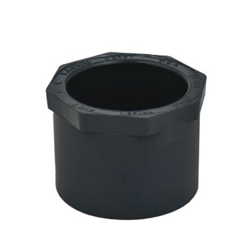 LASCO 837-422 4 inch x 3 inch Schedule 80 PVC Socket Reducer Bushing