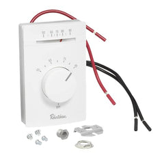 Robertshaw 802 Line Voltage Thermostat with Double-Pole Single-Throw Switch Heat Only