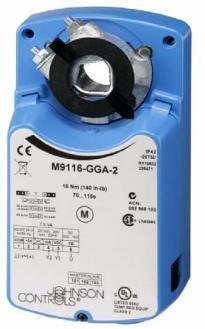 Johnson Controls M9108-AGE-2 Electric Non-Spring Return Actuator On/Off Floating Control 70 lb-in Torque