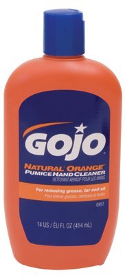 Gojo 0957-12 Natural Orange Scent Pumice Hand Cleaner 14 oz.