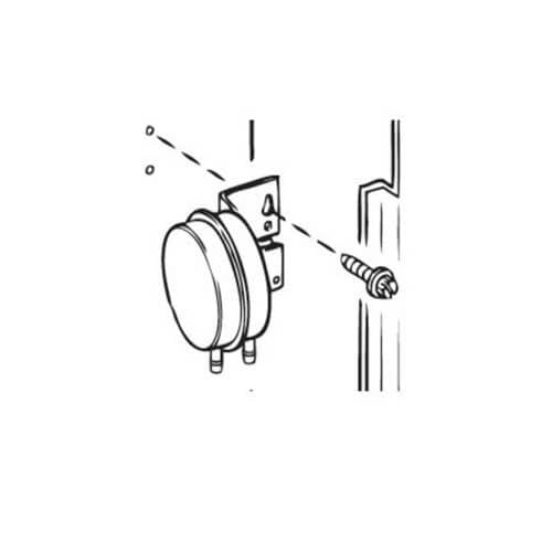 Weil-McLain 511-624-453 Pressure Differential Switch 0.59 WC for CGi Boilers