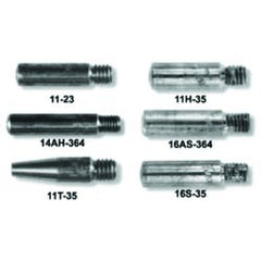 Tweco 11401102 Contact Tip 0.035 Inch Wire Size 0.044 Inch Tip Bore