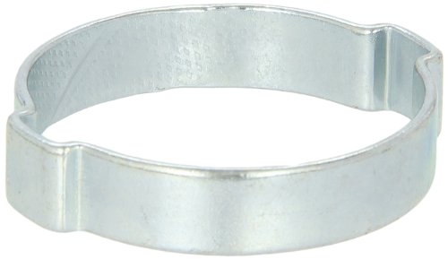 Oetiker 10100001 Zinc-Plated Steel Hose Clamp Double Ear Clamp ID Range 3.5 mm - 4.5 mm Pack of 100