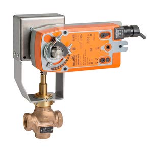 Belimo G250B-N+NFBUP-S-X1 Globe Valve 2 Inch 2 Way 40 CV Spring Return 24-240V On/Off Switch