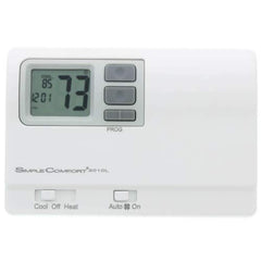 ICM Controls SC3010L Programmable SimpleComfort Thermostat - 1 Heat 1 Cool 1 Heat Pump Dual Powered