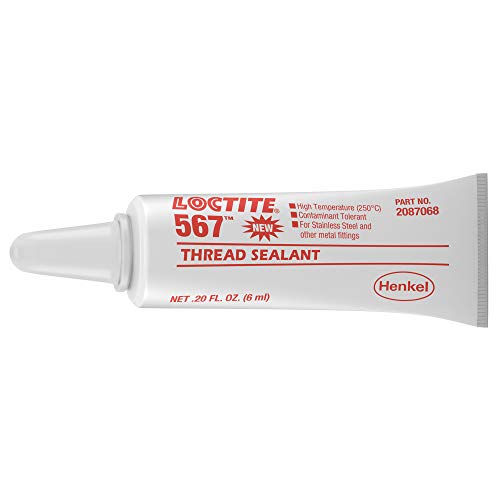 Loctite 2087068 567 Thread Sealant PTFE Off-White 0.2 fl oz Tube