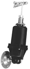 Johnson Controls D-4073-4 Series Pneumatic Piston Damper Actuator with Mounting Bracket