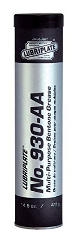 Lubriplate L0096-098 930-AA Multi-Purpose, High Temperature, Bentone Type Grease, 14.5 Ounce Cartridges (Pack of 40)