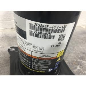 Copeland ZP28K6E-PFV-130 2-1/2 Ton AC Scroll Compressor 208-230/60/1 R410A