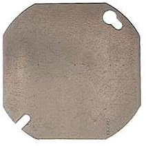 Raco 722 4-Inch Blank Flat Steel Octagon Cover