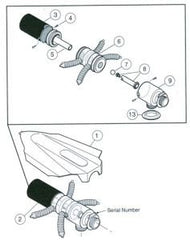 Polaris 6-410-00 Jet Nozzle Hose Assembly