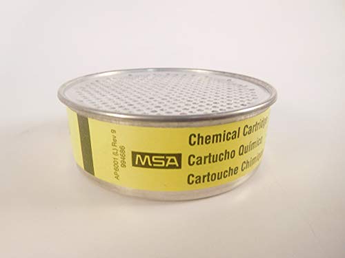 MSA 46727 Organic Vapor Cartridge Capacity Volume Standard Yellow