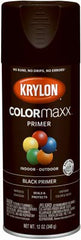 Krylon K05581007 COLORmaxx Spray Primer Black 12 oz Quantity 6