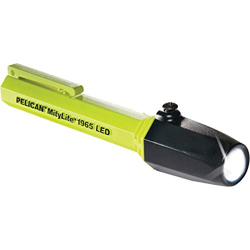 Pelican 1965-016-245 MityLite LED Flashlight 2-AAA Batteries 87 lm Yellow