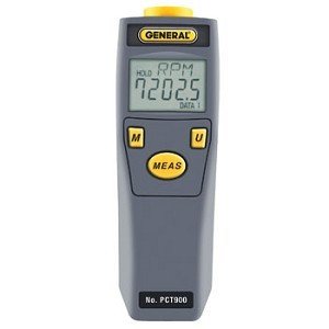 General Tools PCT900 Mini Photo/ Contact Tachometer